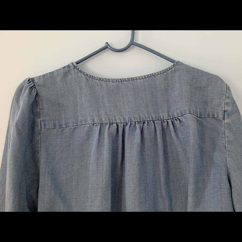 Chambray top - Picture 3 of 4